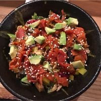 Vegan poke bowl at Tomo Sushi & Ramen in Philadelphia
