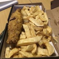 ‘Fish’ and chips at Sutton and Sons in London