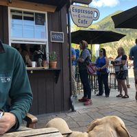 Side view at Argonaut Espresso Bar in Leavenworth