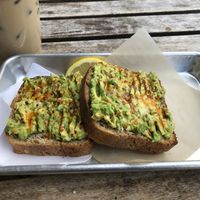 Hipster Toast (vegan) at Argonaut Espresso Bar in Leavenworth