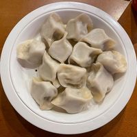 boiled vegan dumplings   at Dumplings N More in San Diego