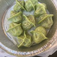 vegan wontons   at Dumplings N More in San Diego