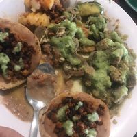 Vegan Buffet items :D at Girasol in Tepic