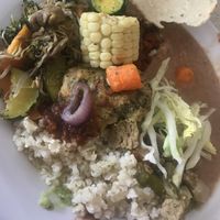 The vegan options were dank AF! at Girasol in Tepic