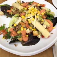 Tropical salad   at Mano a Mano in Cartagena