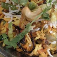 Vegetable Biryani,Vegan at Jaipur Palace in Marbella