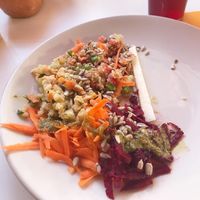 Salad 🍃 at Quetzalcoatl in Tepic