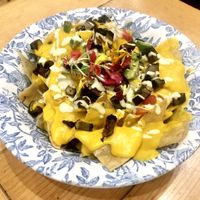 Nachos veganos at Alma Verde - Hipodromo in Tijuana