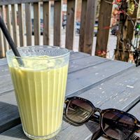 Matcha at Gaard Coffee Hide in Sheffield