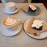 Carrot cake at Gaard Coffee Hide in Sheffield