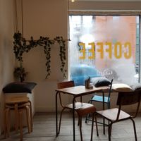 Gaard seating at Gaard Coffee Hide in Sheffield