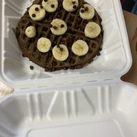 Gluten-free waffles  at Culture Coffee & Tea Bar in Virginia Beach