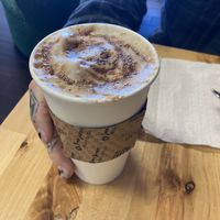 Mexican hot chocolate   at Culture Coffee & Tea Bar in Virginia Beach
