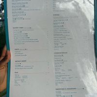 Drinks and desserts menu at Privé - Asian Civilisation Museum  in Central Singapore