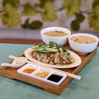 Vegan Hainanese Chicken Rice at Privé - Asian Civilisation Museum  in Central Singapore