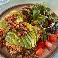 mediterranean avocado toast at Privé - Asian Civilisation Museum  in Central Singapore
