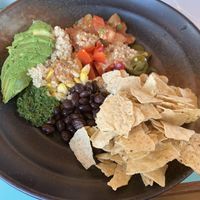 The delicious Mexican salad! at Privé - Asian Civilisation Museum  in Central Singapore