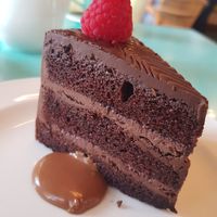 Vegan 85%'Dark Chocolate Cake at Privé - Asian Civilisation Museum  in Central Singapore