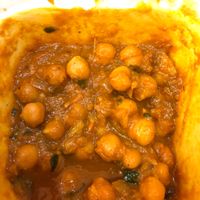 Chick pea curry at Curry Fix in Oxley