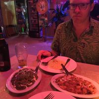 Delicious food, Eminem-themed & plays Eminem music only.  at Innlay Hut Indian Food House in Nyaungshwe