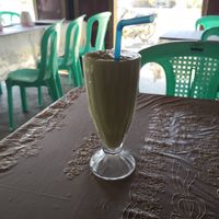 Avocado juice at Innlay Hut Indian Food House in Nyaungshwe