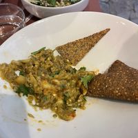 Caviar d’aubergine  at La Cuisine Comptoir in Collioure