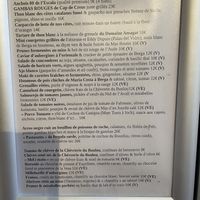 Menu  at La Cuisine Comptoir in Collioure