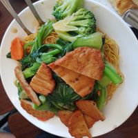   at Buddha's Vegan Restaurant in Toronto