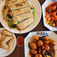   at Buddha's Vegan Restaurant in Toronto