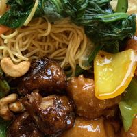   at Buddha's Vegan Restaurant in Toronto