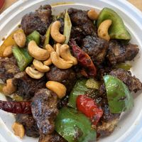 Loved the kung pao soy chicken   at Buddha's Vegan Restaurant in Toronto