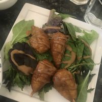 Chick drum sticks  at Buddha's Vegan Restaurant in Toronto