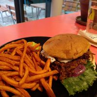 Sloppy jack - BBQ jackfruit burger at Taku-Taku in Stockholm