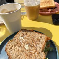 Vegan breakfast sandwich!  at LB Kitchen in Portland