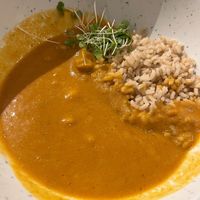 Curry chickpeas  at LB Kitchen in Portland