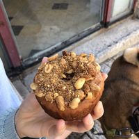 Peanut doughnut 🤤 at Zoï Kitchen - La Boutique in Lyon