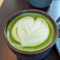 Matcha Latte at Zoï Kitchen - La Boutique in Lyon