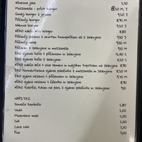 Menu 1/2  at Cojzla in Ljubljana