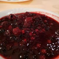 Vegan Grütze (without ice cream) at Inselfriede in Spiekeroog