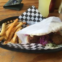 Falafel at German Street Food in Medellin