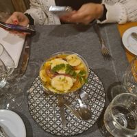 Banana cevice at Safari in Portimao