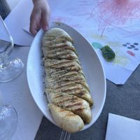 Garlic breadd  at Safari in Portimao