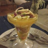 Ceviche di banana at Safari in Portimao