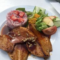 Beautiful dish at Safari in Portimao