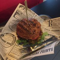 Veg burger  at Burger Me at Wilsons in Phuket