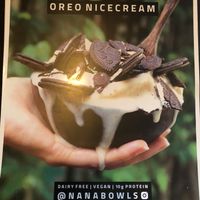 Vegan Oreo Nicecream at Burger Me at Wilsons in Phuket