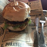 Vegan Pumpkin Chickpea Burger at Burger Me at Wilsons in Phuket