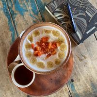 Porridge   at Hangten Rooftop Restaurant in Weligama