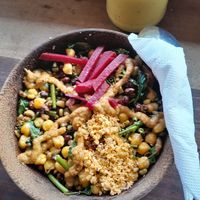 Super bowl at Hangten Rooftop Restaurant in Weligama