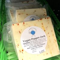 House made vegan cheese! at The Greener Kitchen in Baltimore